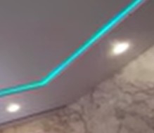 Многоуровневый потолок с подсветкой