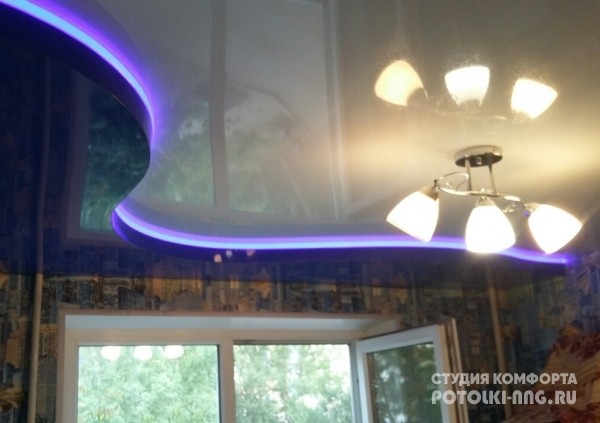 Натяжные потолки в рассрочку