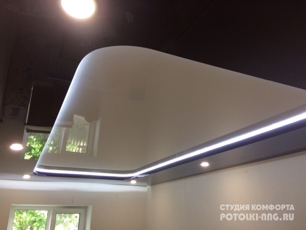 Натяжные потолки в рассрочку