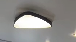 Обзор натяжных потолков на нашем объекте 