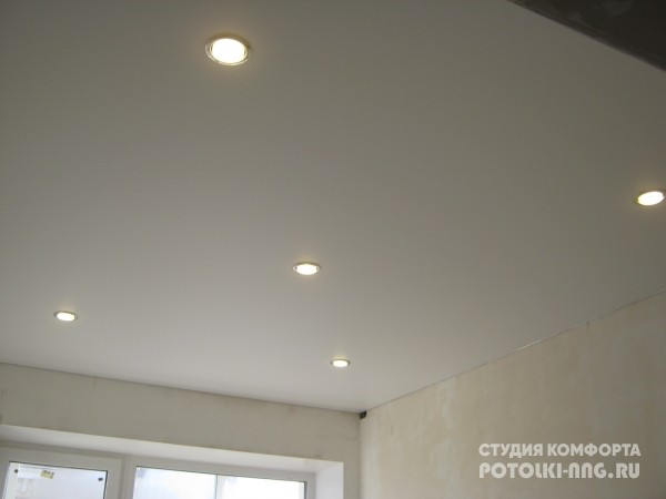 Фотографии матовых потолков