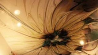 Видеообзор натяжного потолка с фотопечатью